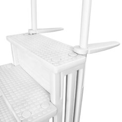 XtremepowerUS In-Pool Step Ladder with Handrails for Pool and Decks Up to 54