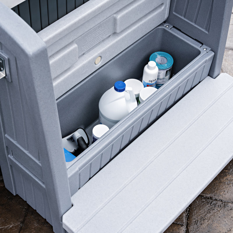 Hot Tub Collection Step2 25'' D Slip Resistant Hot Tub Step