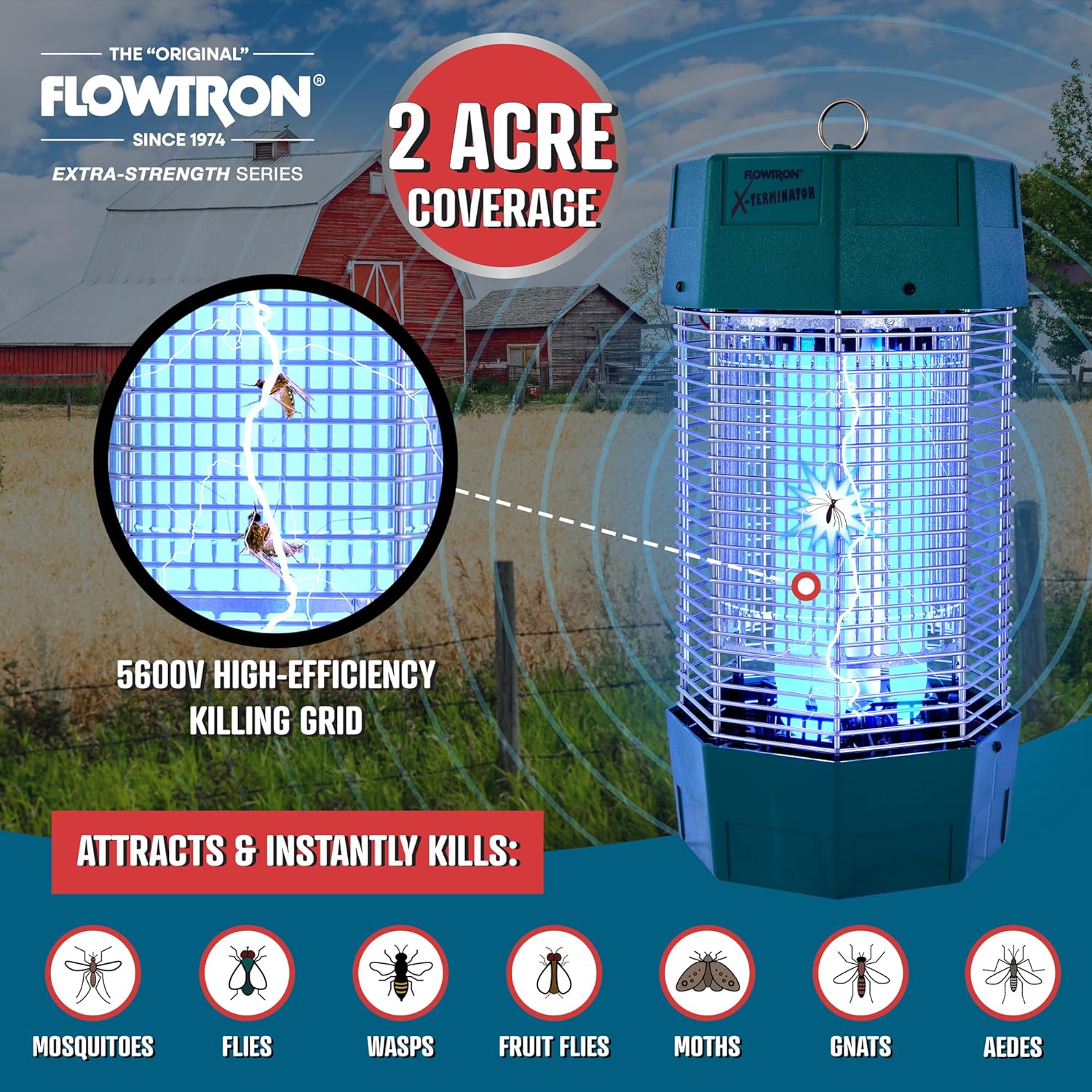Flowtron Outdoor Zapper Outdoor Insect trap