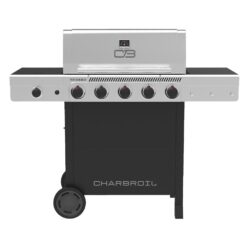 Charbroil Performance Series Black and Silver 5 -Burner Liquid Propane Gas Grill 1 -Side Burner