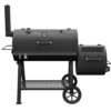 Oklahoma Joe's Highland 879-Sq. in Black Horizontal Charcoal Smoker