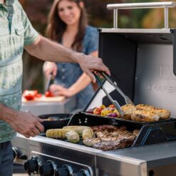 Charbroil Performance Series Gray 4 -Burner Liquid Propane Gas Grill 1 -Side Burner