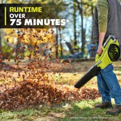 RYOBI 40V 120 MPH 550 CFM Cordless Battery Leaf Blower (Tool Only) RY40LB01B