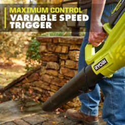 RYOBI 40V 120 MPH 550 CFM Cordless Battery Leaf Blower (Tool Only) RY40LB01B