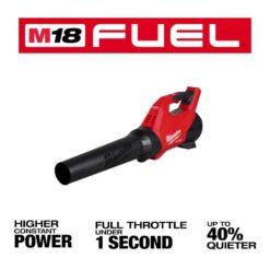 Milwaukee M18 FUEL 120 MPH 500 CFM 18V Brushless Cordless Battery Powered Leaf Blower with Tinted Safety Glasses 3017-20-48-73-2015
