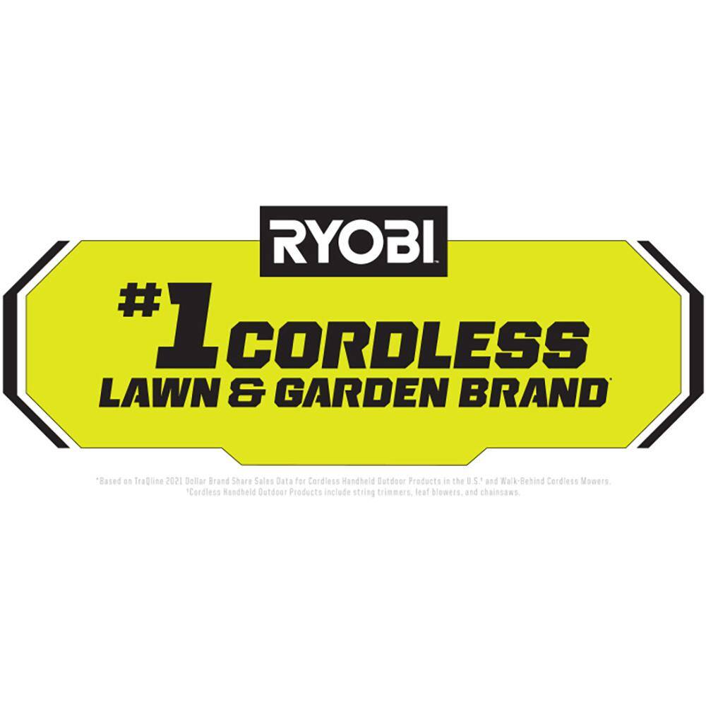 RYOBI ONE+ 18V 12 in. Cordless Battery 3-in-1 Mower, String Trimmer, and Edger (Tool Only) P20016BTL