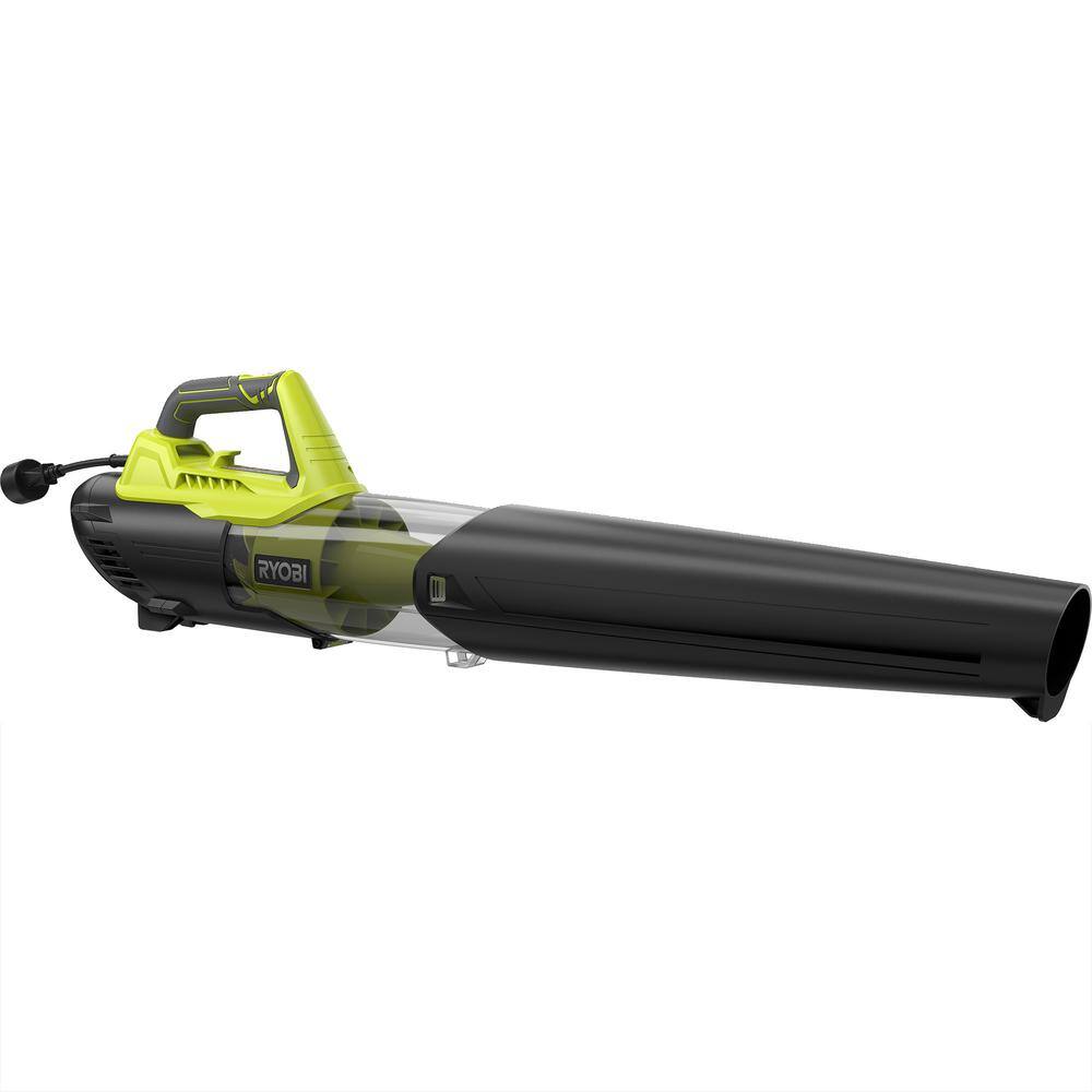 RYOBI 18 in. 10 Amp Electric Corded String Trimmer and 8 Amp Jet Fan Blower Kit RY41135-RY421021