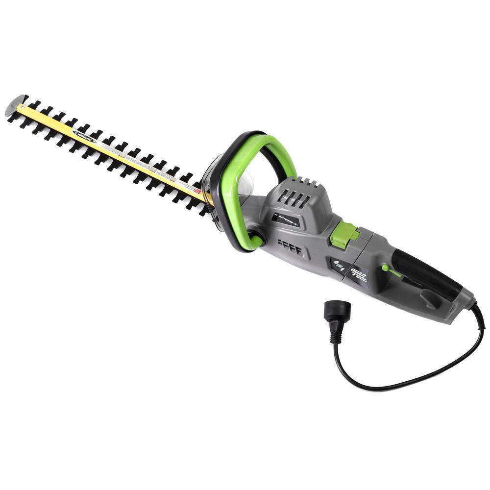 Earthwise 2 in 1, 18 in. 4.5 Amp Electric Multi-Tool Pole/Hedge Trimmer CVPH43018