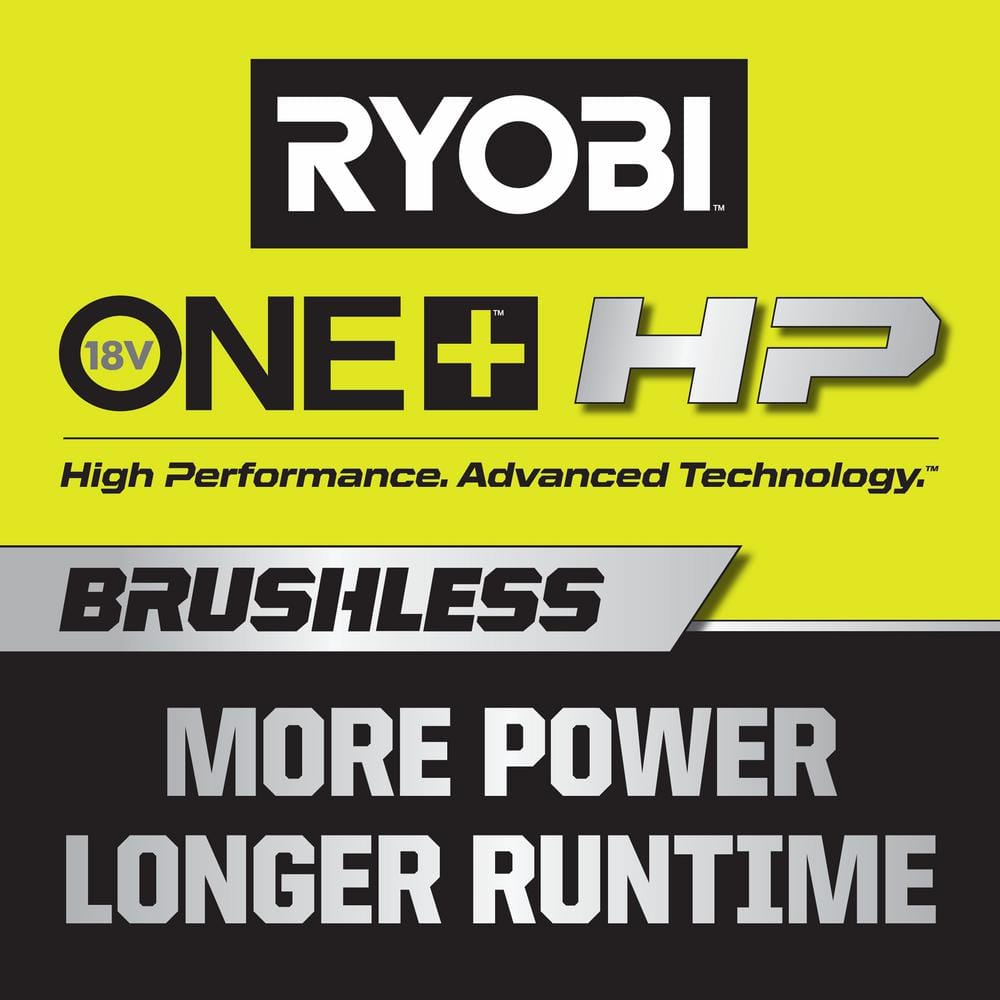 RYOBI ONE+ HP 18V Brushless Whisper Series 12 in. Battery Chainsaw (Tool Only) P2507BTL