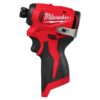 Milwaukee M12 12V Lithium-Ion Subcompact Brushless Cordless 1/4 in. Hex Impact Driver (Tool-Only) 3450-20