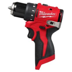 Milwaukee M12 12V Lithium-Ion Subcompact Brushless Cordless 3/8 in. Drill Driver (Tool-Only) 3401-20