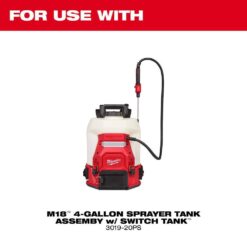 Milwaukee Replacement Sprayer Hose, Handle, Wand Assembly 49-16-2804