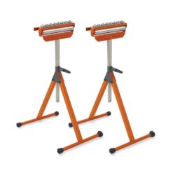BORA 27 in. to 43-3/4 in. Tri-Function Pedestal Roller Stand (2-Pack) PM-5093T
