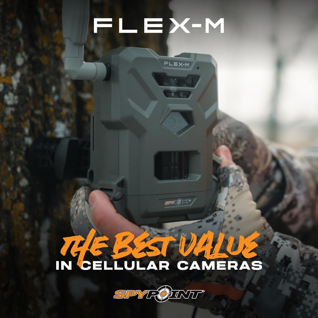 SPYPOINT Flex-M Twin Pack Cellular Trail Cameras