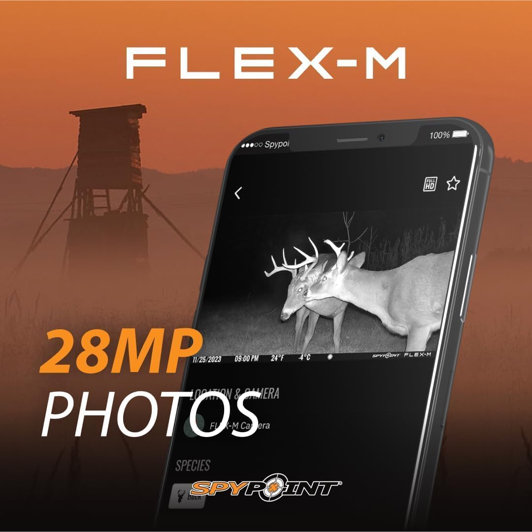 SPYPOINT Flex-M Twin Pack Cellular Trail Cameras