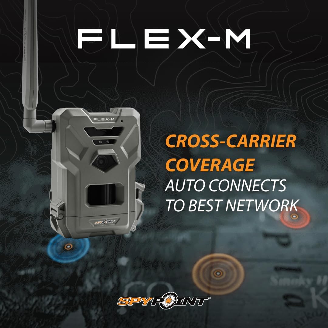 SPYPOINT Flex-M Twin Pack Cellular Trail Cameras