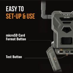 SPYPOINT Flex G-36 Twin Pack Cellular Trail Camera, 36MP Photos and 1080p Videos