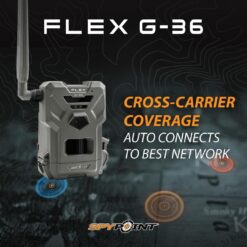 SPYPOINT Flex G-36 Twin Pack Cellular Trail Camera, 36MP Photos and 1080p Videos