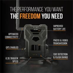 SPYPOINT Flex G-36 Twin Pack Cellular Trail Camera, 36MP Photos and 1080p Videos