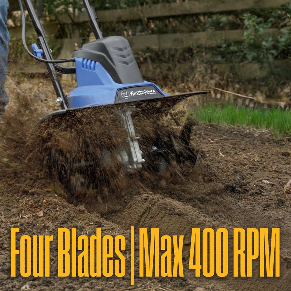 Westinghouse 18 in. 15 Amp Electric Garden Tiller Cultivator W18TCAC
