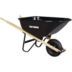 True Temper 6 cu. ft. Steel Wheelbarrow S6BUT25