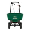 Scotts Turf Builder EdgeGuard DLX Push Broadcast Spreader Holds up to 15,000 sq.ft. for Seed, Fertilizer, Salt, Ice Melt 76232-4
