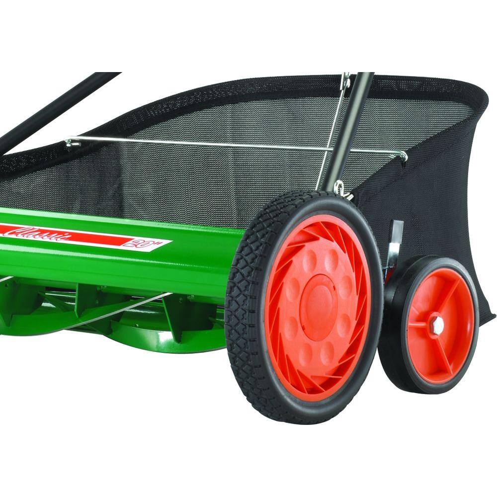 Scotts 20 in. Manual Walk Behind Reel Lawn Mower, Includes Grass Catcher 2010-20SG