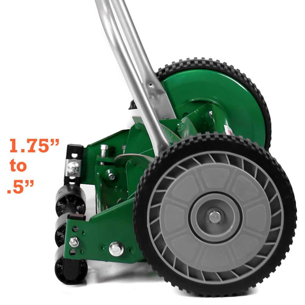 Scotts 14 in. 5-Blade Manual Walk Behind Push Reel Lawn Mower 304-14S