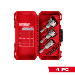 Milwaukee Carbide Hole Cutter Kit (4-Piece) 49-22-8610