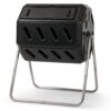FCMP Outdoor Tumbling Composter with Two Chambers for Efficient Batch Composting IM 4000