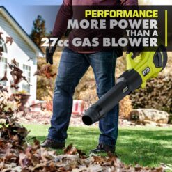 RYOBI 40V HP Brushless 190 MPH 730 CFM Cordless Battery Jet Fan Leaf Blower (Tool Only) RY404010BTL
