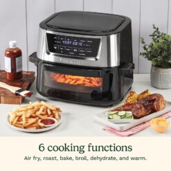 Cuisinart Air Fryer Oven – 9-Qt Basket Stainless Steel Air Fryer – AIR-220
