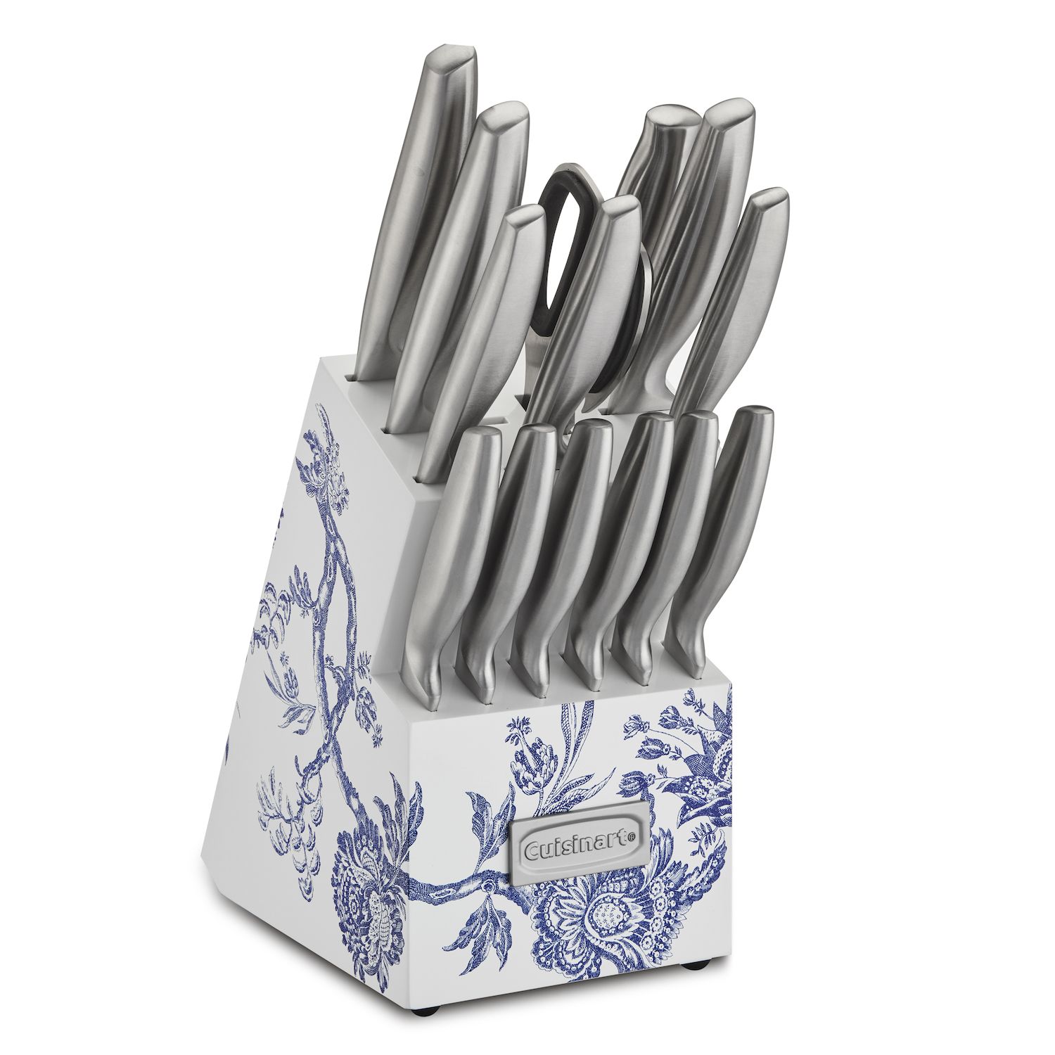 Cuisinart Caskata 15-Piece German Stainless Steel Cutlery Block Set
