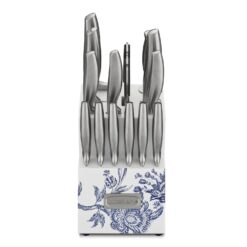Cuisinart Caskata 15-Piece German Stainless Steel Cutlery Block Set
