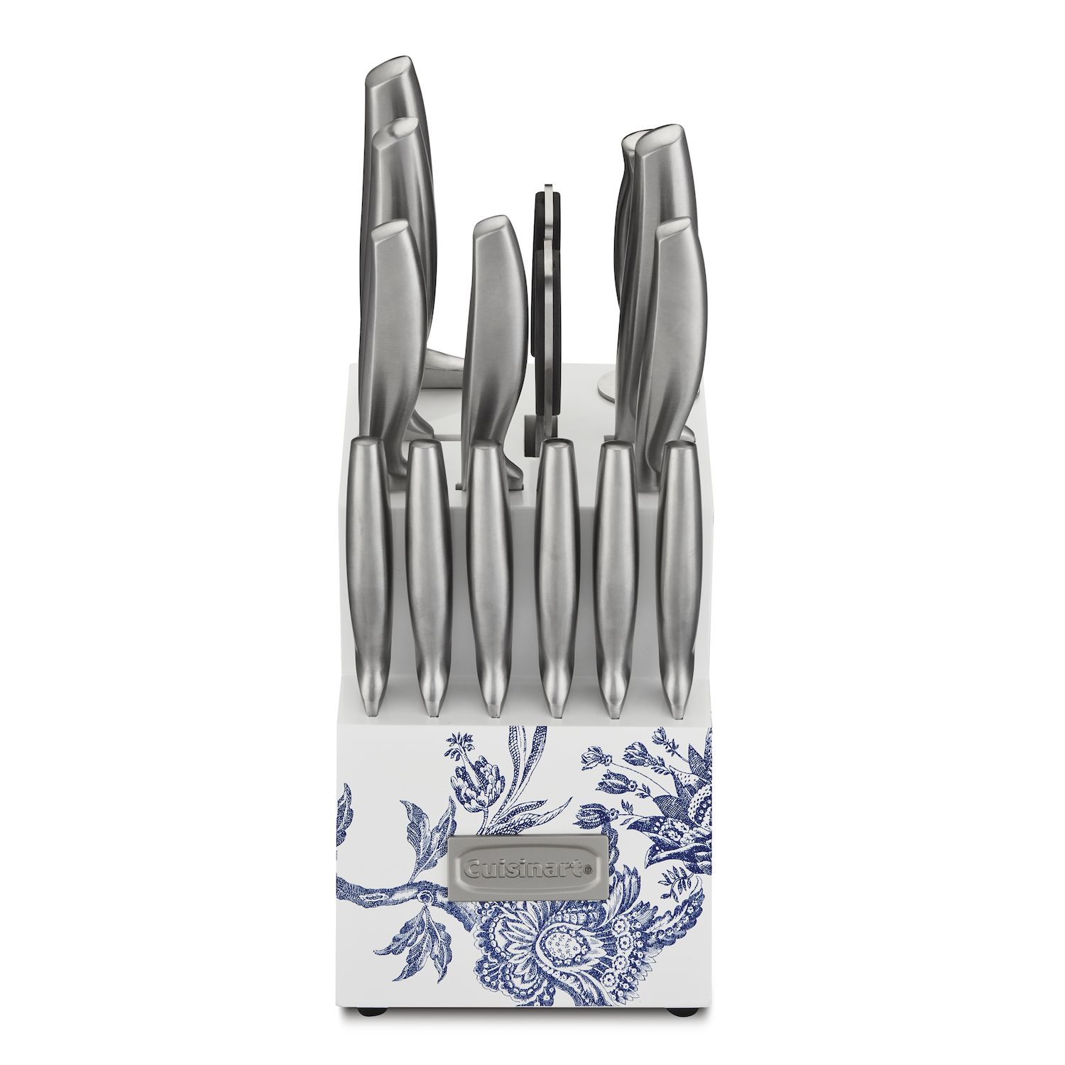 Cuisinart Caskata 15-Piece German Stainless Steel Cutlery Block Set