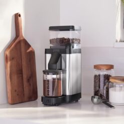 Technivorm Moccamaster 49522 KM5 Burr Coffee Grinder, Matte White