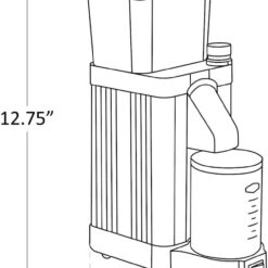 Technivorm Moccamaster 49522 KM5 Burr Coffee Grinder, Matte White