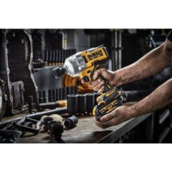 DEWALT 20V MAX Lithium-Ion Brushless Cordless 1/2 in. High Torque Impact Wrench Kit with Oil-Resistant 5Ah Battery and Charger DCF961GP1