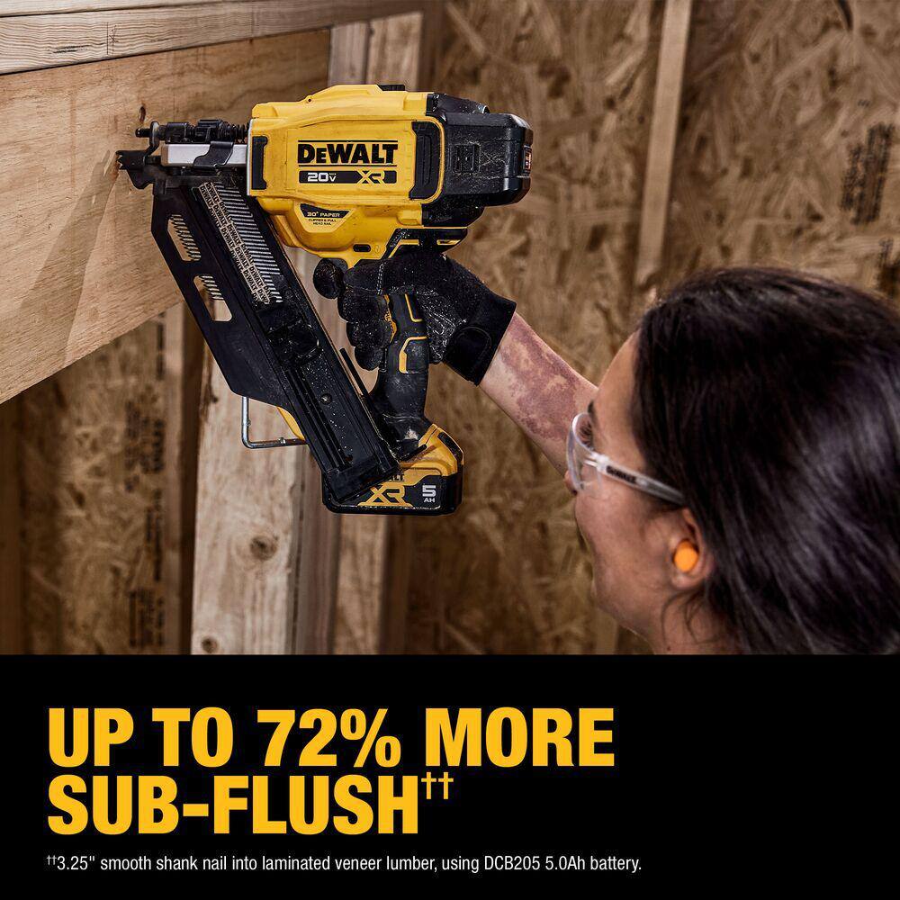 DEWALT 20-Volt 30° Cordless Framing Nailer (Tool-Only) DCN930B