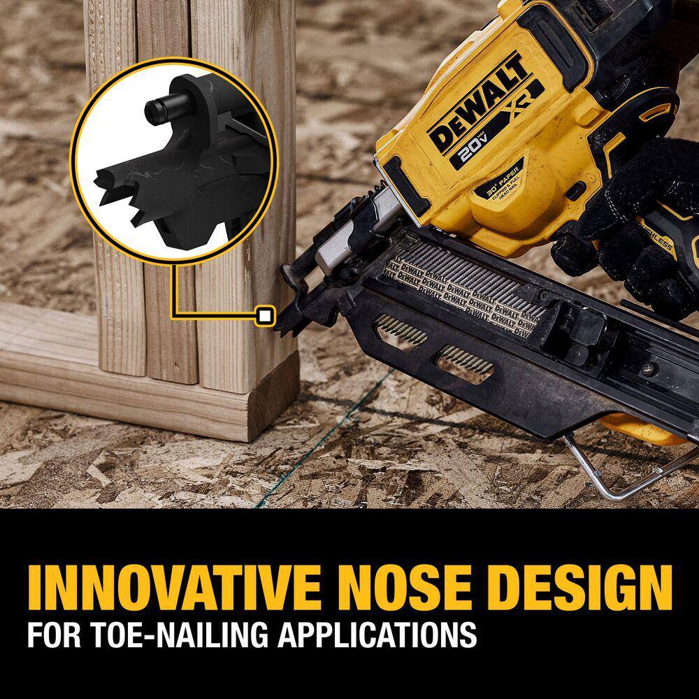 DEWALT 20-Volt 30° Cordless Framing Nailer (Tool-Only) DCN930B