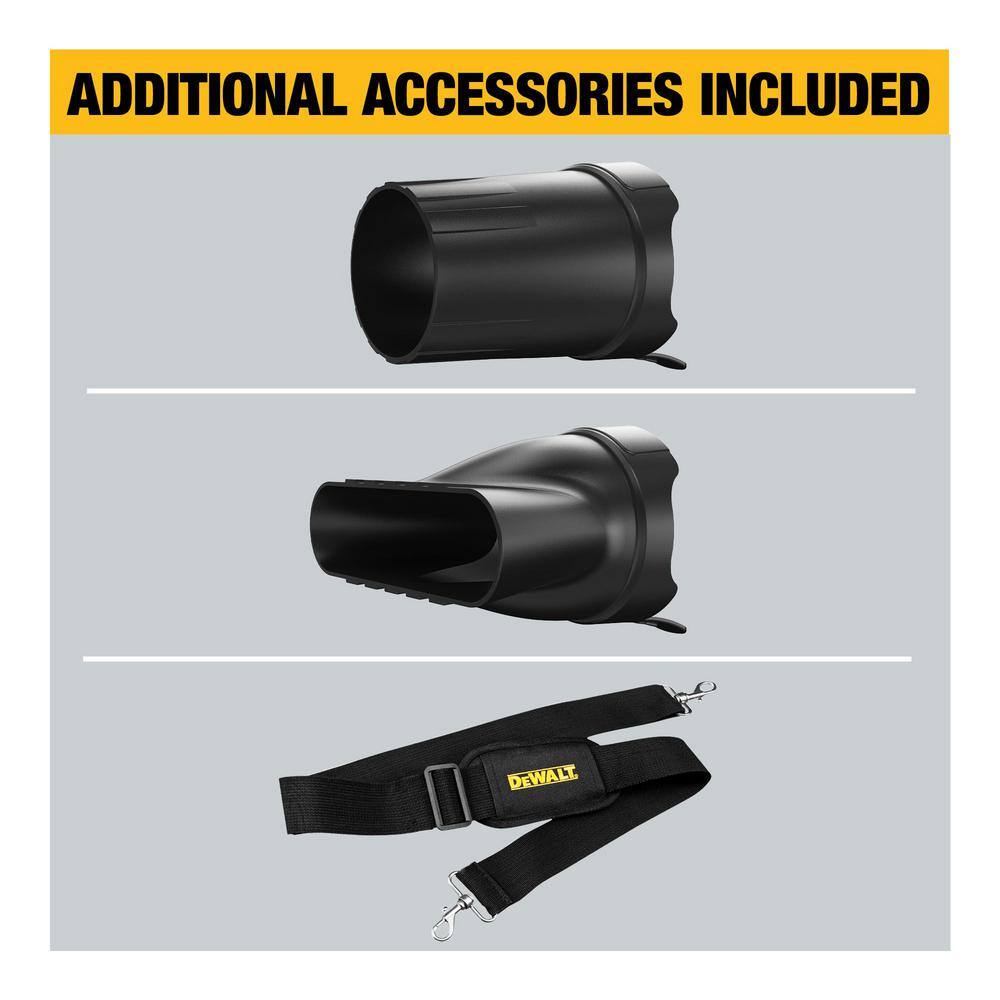 DEWALT FLEXVOLT 60V MAX 160 MPH 760 CFM Brushless Cordless Battery Powered Blower (Tool-Only) DCBL777B