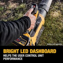 DEWALT FLEXVOLT 60V MAX 160 MPH 760 CFM Brushless Cordless Battery Powered Blower (Tool-Only) DCBL777B