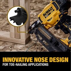 DEWALT 20-Volt 21° Cordless Framing Nailer Kit with 5.0 Ah Lithium-Ion Battery and Charger DCN920P1