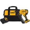 DEWALT 20V MAX XR Lithium-Ion Cordless 2-1/2 in. 15-Gauge Finish Nailer Kit with 2.0Ah Battery, Charger and Contractor Bag DCN650D1
