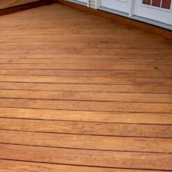 DEFY Extreme Wood Stain and Sealer in One - 5 Gallon Semi-Transparent Waterproof Coating for All Wood Types - Light Walnut
