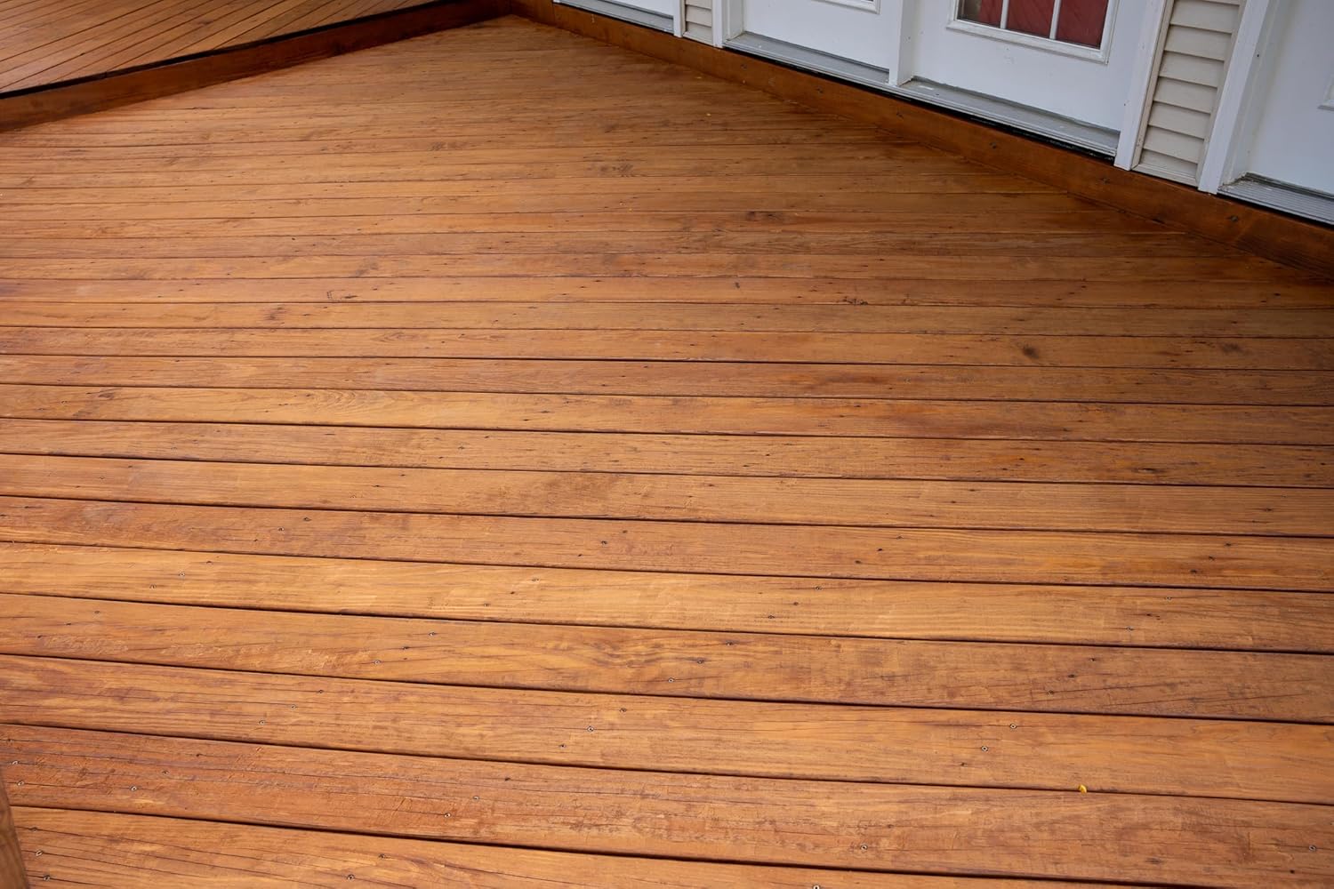 DEFY Extreme Wood Stain and Sealer in One - 5 Gallon Semi-Transparent Waterproof Coating for All Wood Types - Light Walnut