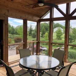 DEFY Extreme Crystal Clear Outdoor Wood Stain and Sealer in One – Clear Waterproof Sealant for Wood Decks, Fences, & Siding, 5 Gal, Made in USA
