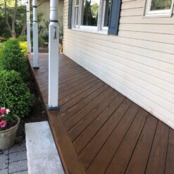 DEFY Extreme Wood Stain and Sealer in One - 5 Gallon Semi-Transparent Waterproof Coating for All Wood Types - Butternut