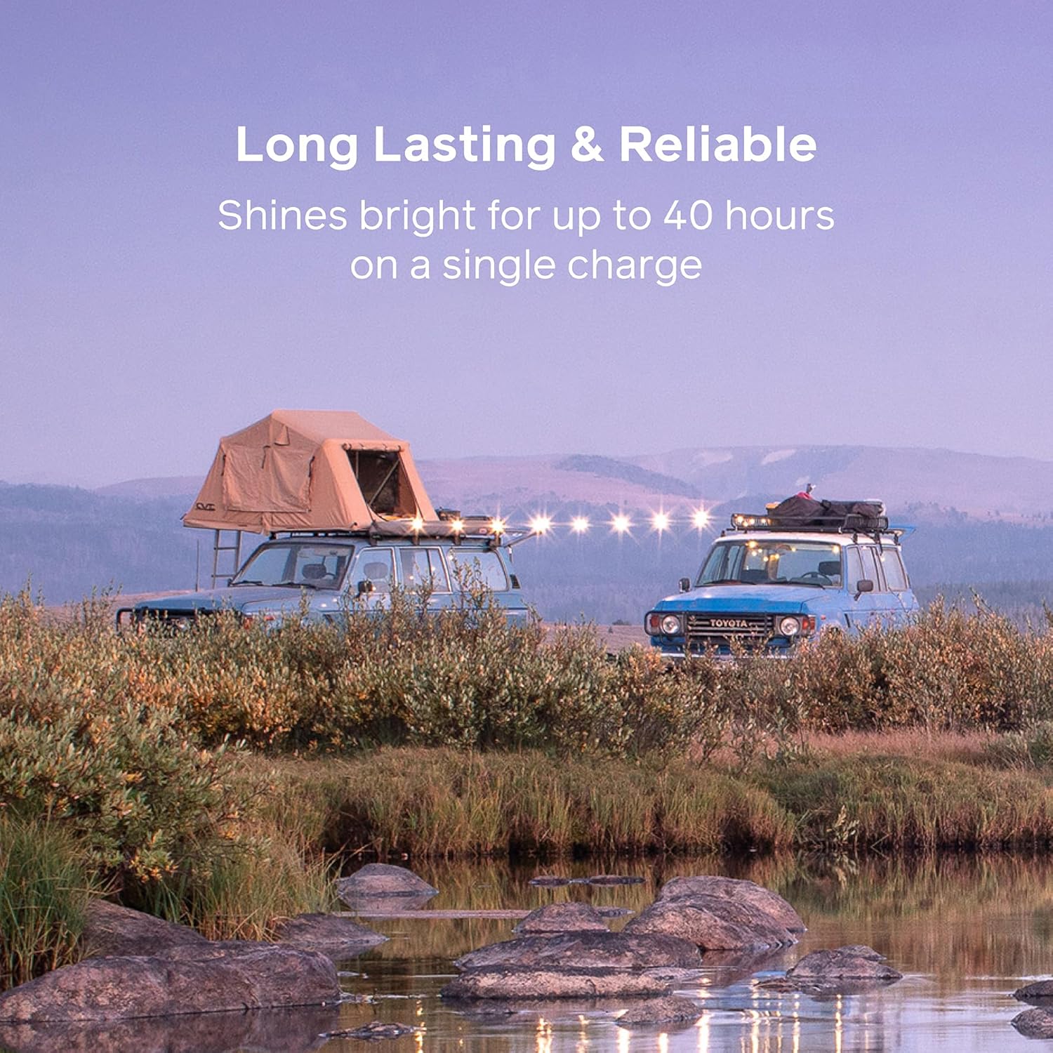 BioLite Solar String Rechargeable, Solar String Lights for Camping, Patio, and Travel, 44-Foot, Warm White
