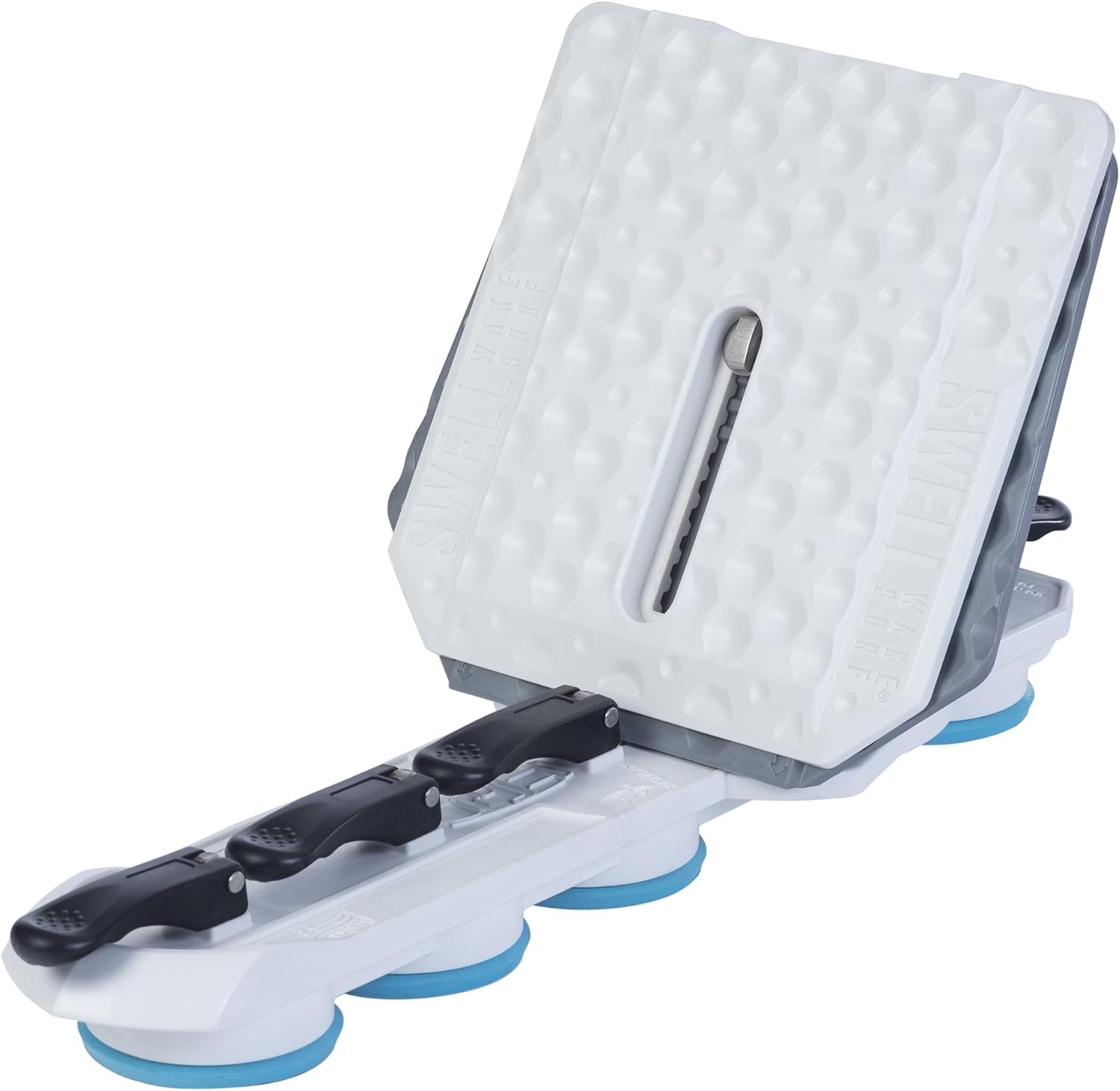 SWELL Wakesurf Creator SLIM H3X Plus - The Best Slim Wake Shaper - Extendable Length, Rotating with Hydrodynamic Texture